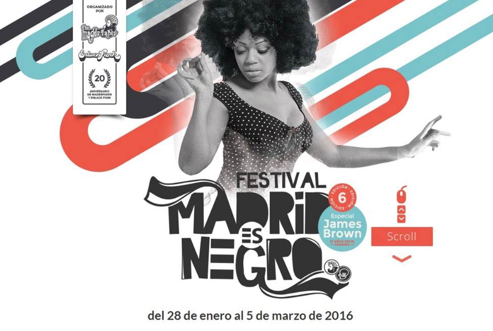cartel del evento Festival Madrid es Negro
