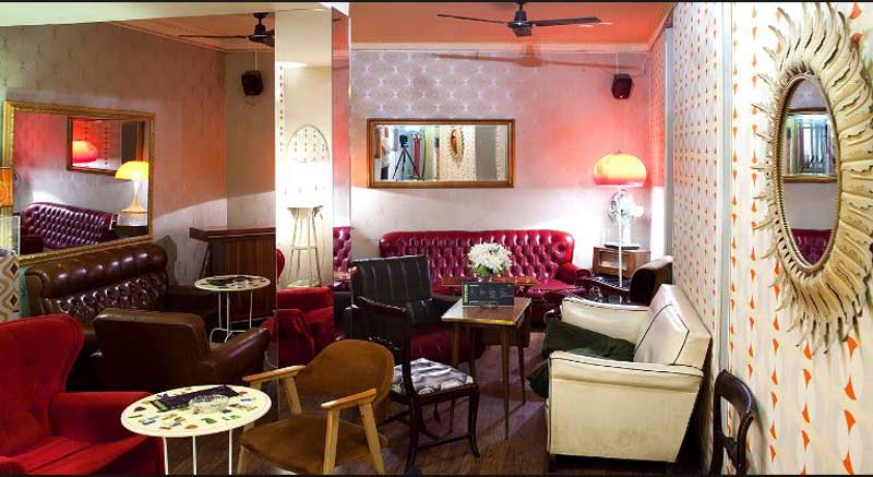 interior de lolina vintage con decoración vintage