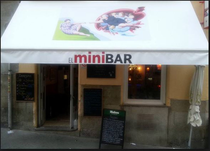 exterior del minibar