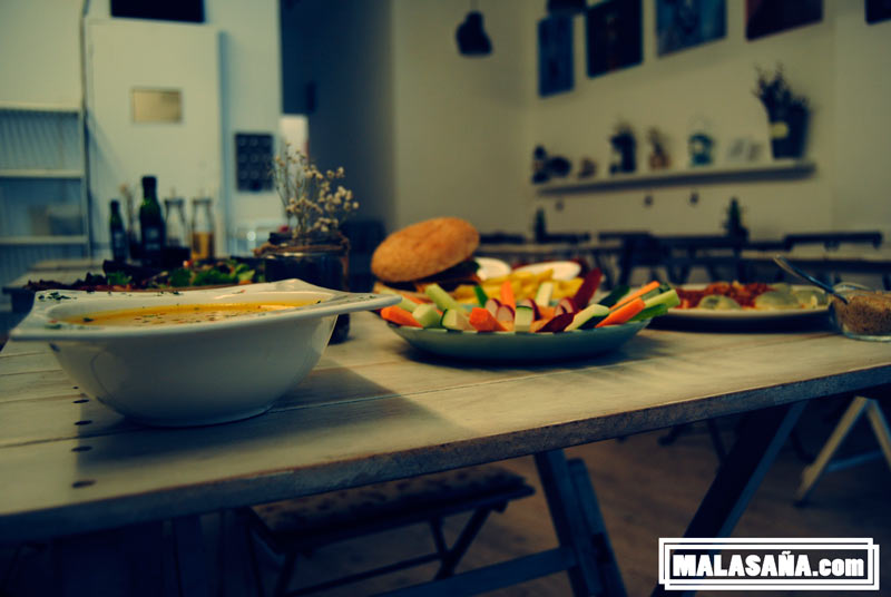 Restaurante punto vegano