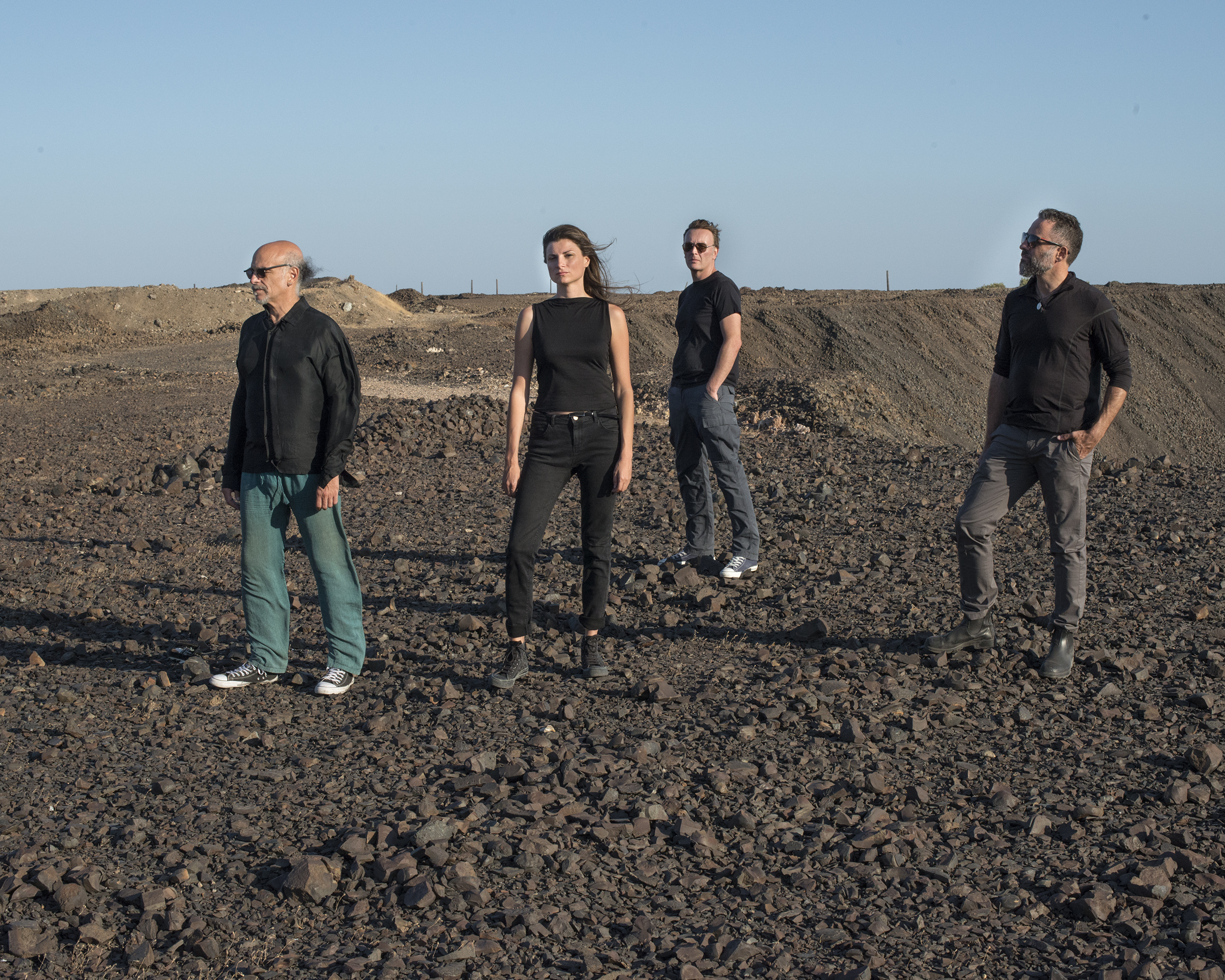 grupo de jazz posando