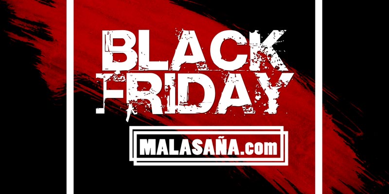 Cartel del Black Friday de Malasaña.com