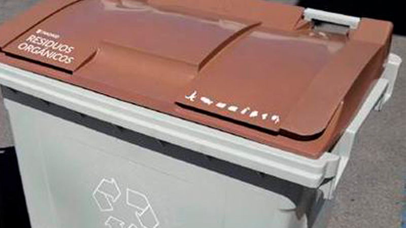 Contenedor de residuos orgánicos