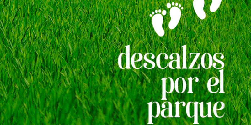flyer de la obra de teatro Descalzos por el parque