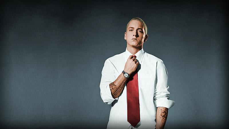 locuras de los artistas en los camerinos eminem