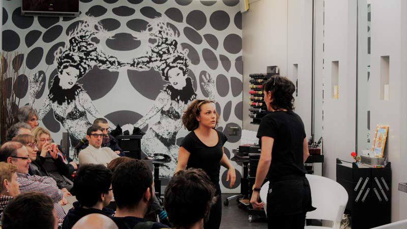 escena de la obra de teatro Judas