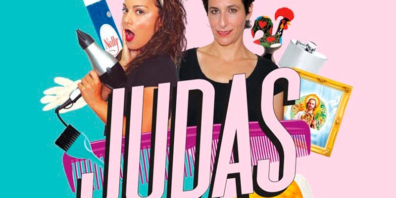 flyer de la obra de teatro Judas