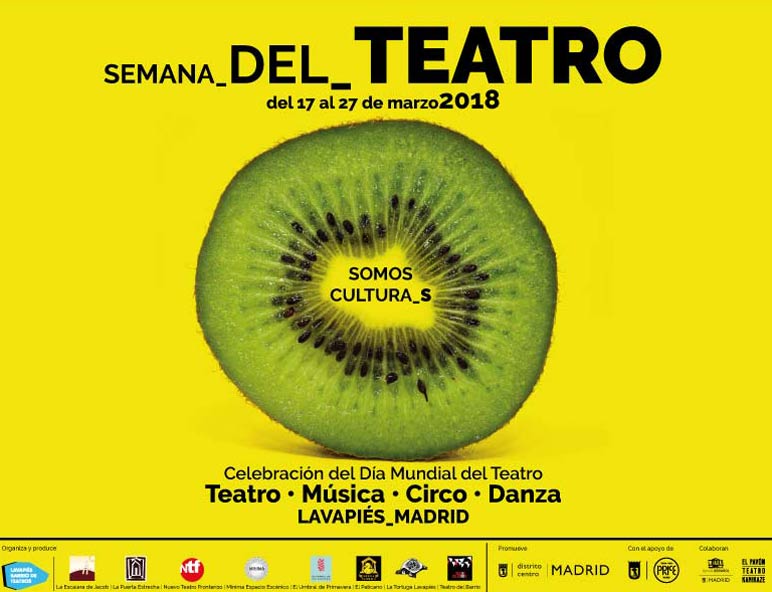 cartel del evento con la fecha y las actividades