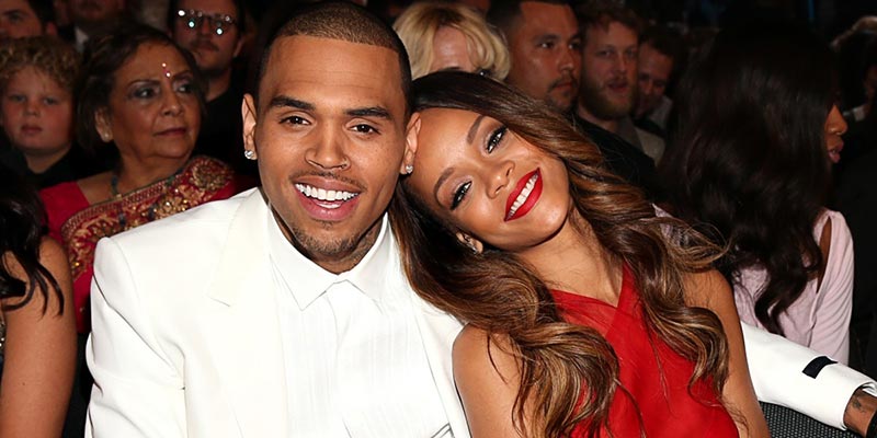 pasados aterradores de los famosos chris brown