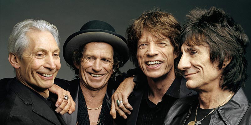 locuras de los artistas en los camerinos the rolling stones