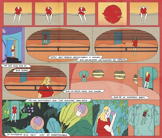 comic de la ciudad en viñetas