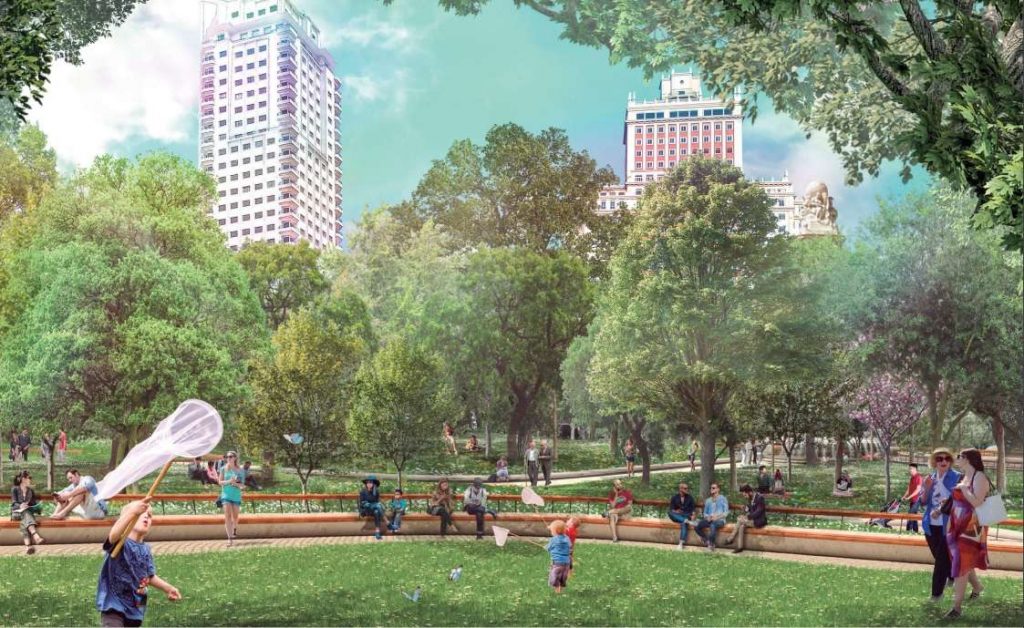 parque en la ciudad
