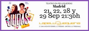 cartel de la obra de teatro judas