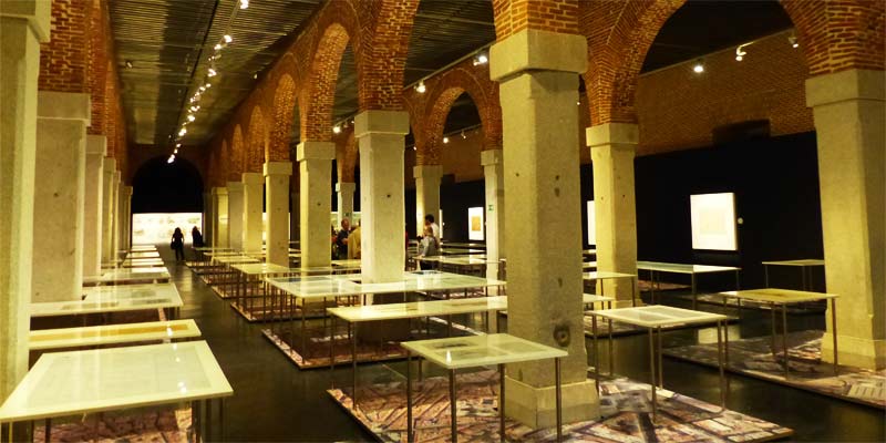 Interior del Museo de arte Contemporáneo de Madrid