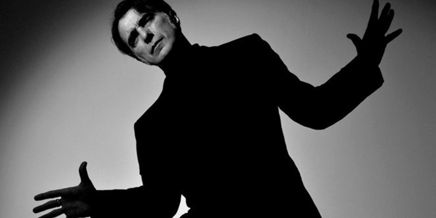 Foto de Javier Colis en blanco y negro