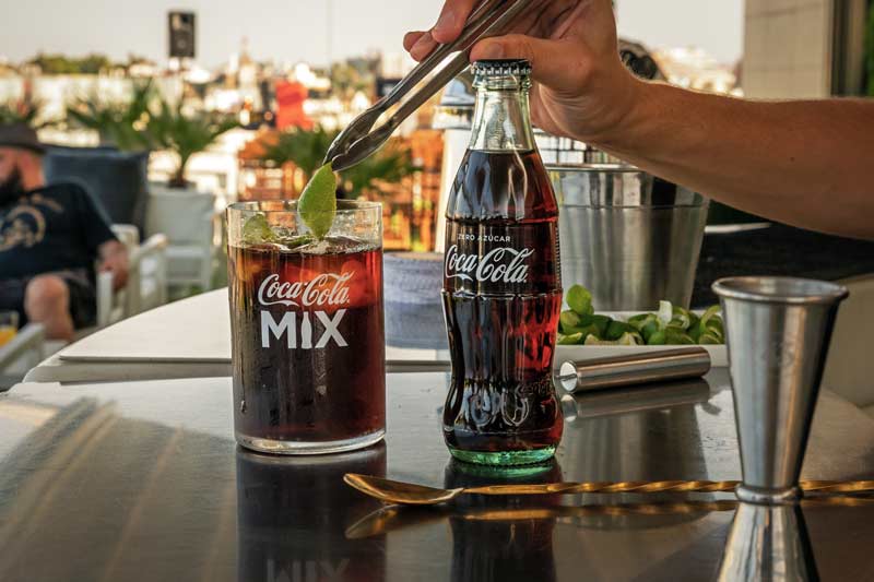 copa ron rouge coca cola mix