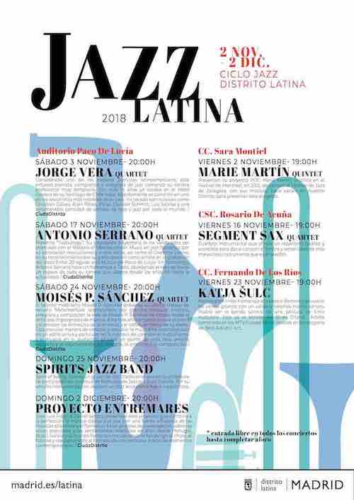 cartel jazz latina 2018