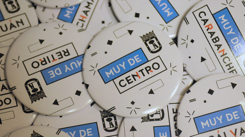 Chapas Promocionales de las Juntas de Distrito