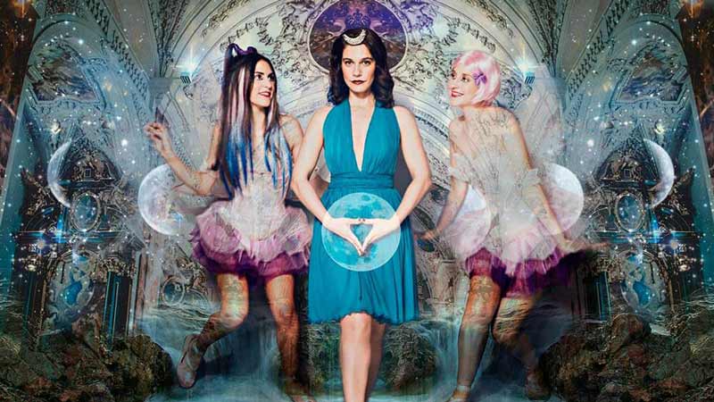 Hadas y protagonista de la obra 'Otro sueño de una noche de verano'