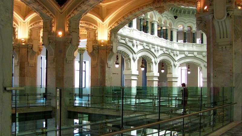 Interior del CentroCentro Cibeles