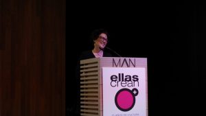 Concha Hernández en la presentación de la 15 Edición de Ellas Crean