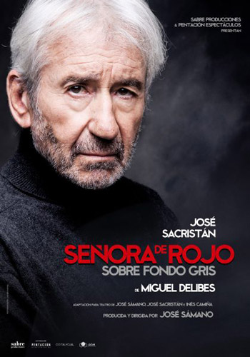 cartel de la serie señora de rojo