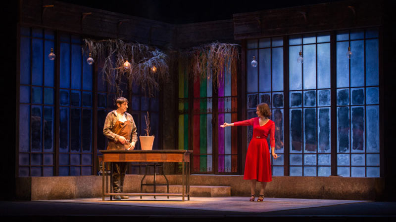 Ana Torrent y Carmelo Gómez en escena 