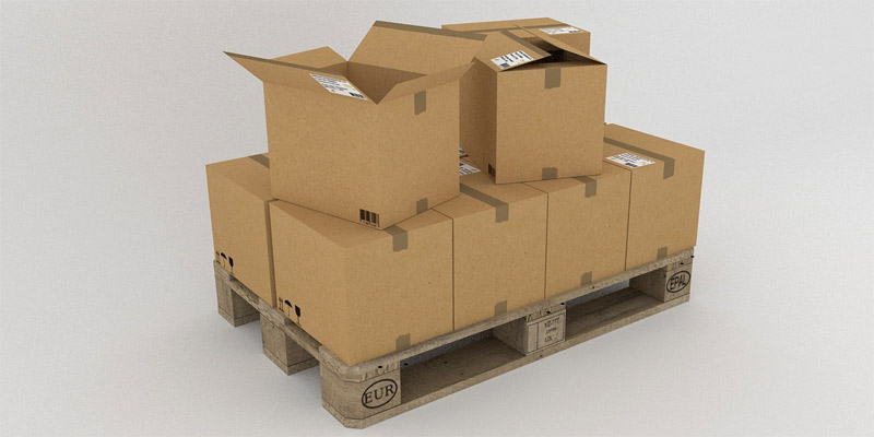Pila de cajas