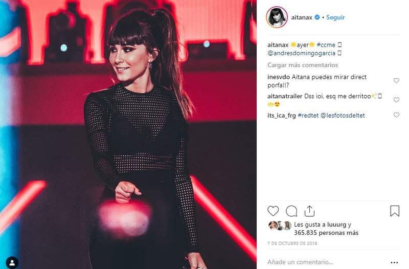Aitana Ocaña instagram