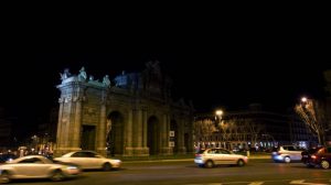 Puerta de Alcalá a oscuras por La Hora del Planeta