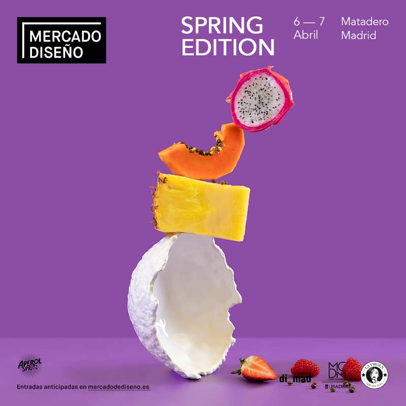 Cartel oficial del Mercado de Diseño de primavera