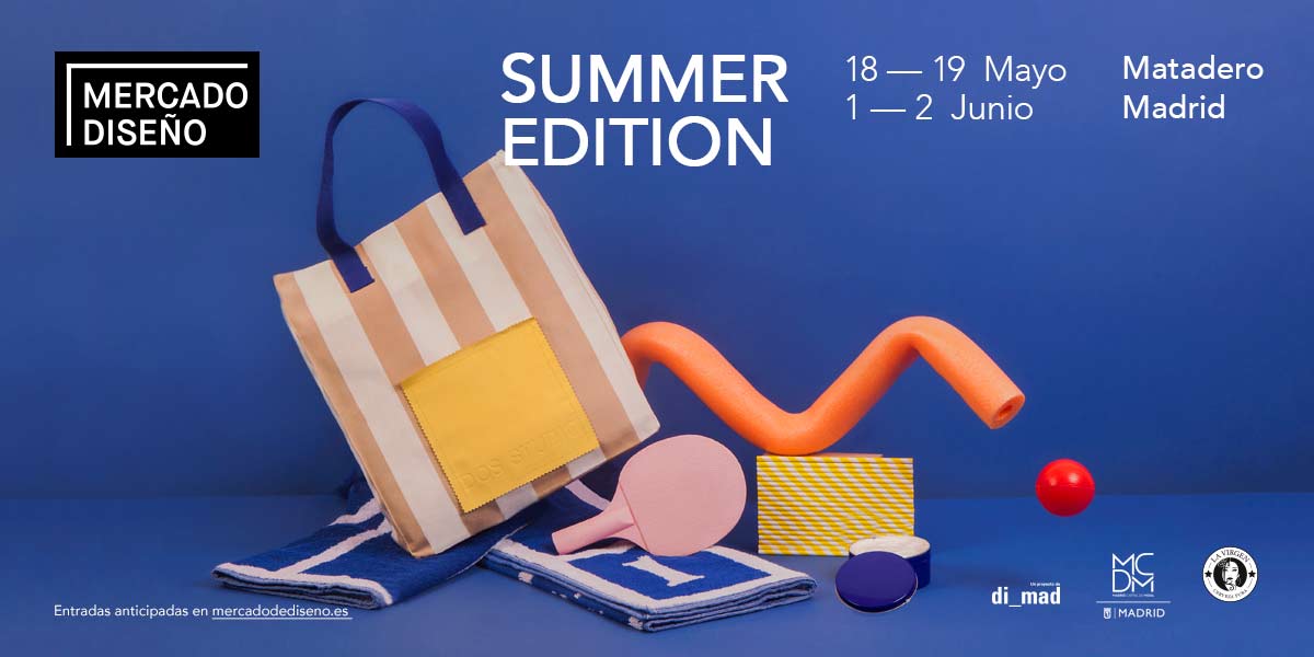 Cartel del Mercado de Diseño Summer Edition