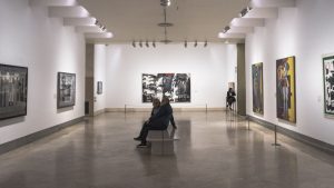 Sala de un museo de Madrid