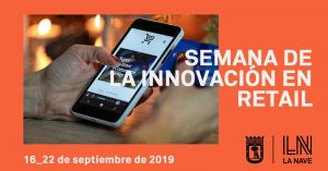 Cartel promocional semana de la innovacion en retail