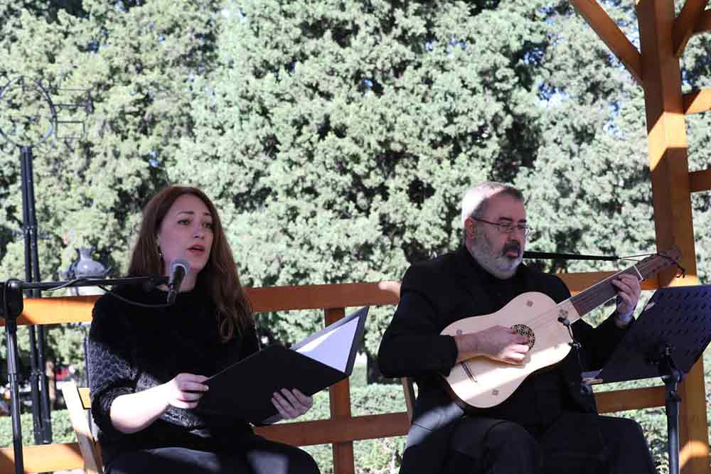 Músicos en el Concierto del Silencio