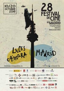 Cartel del Festival de Cine de Madrid, del 10 al 20 de Octubre